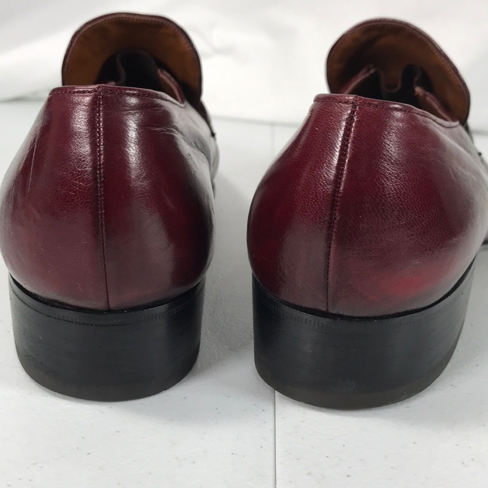 COPY - Bally men’s wine leather loafers size 8-1/… - Picture 7 of 8